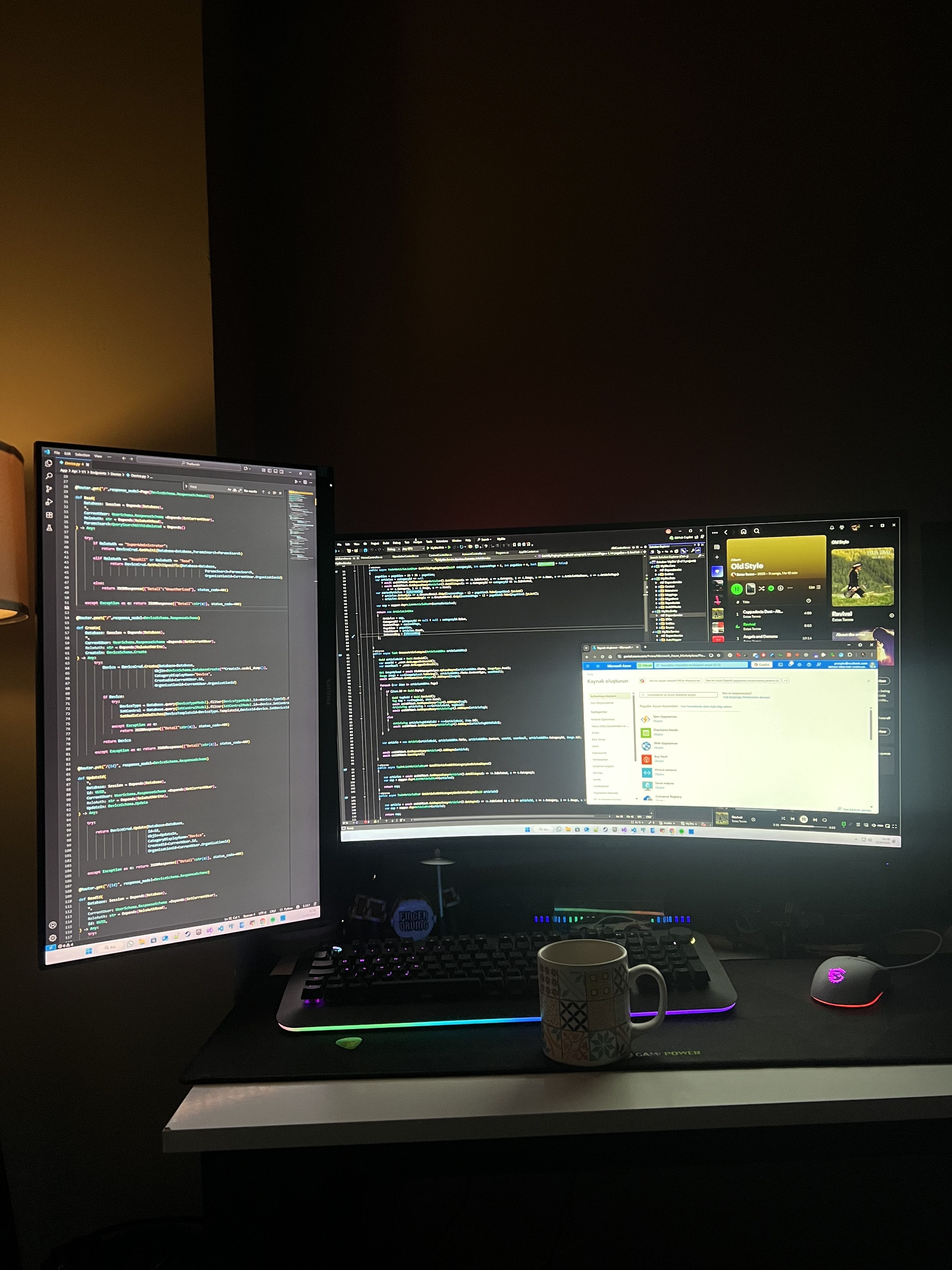 my computer setup
